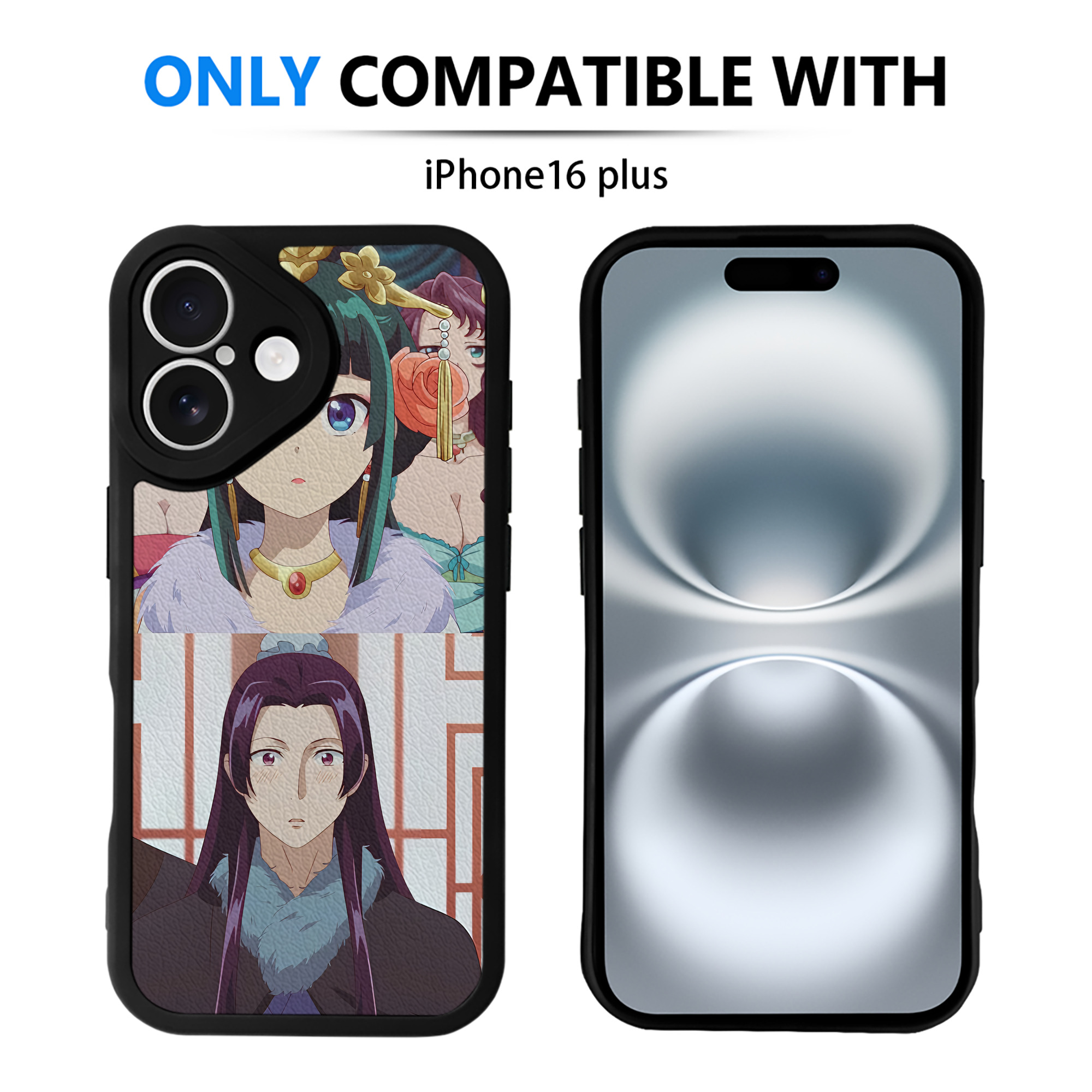 薬屋のひとりごと The Apothecary Diaries 【iPhone 16シリーズ対応】シリコンスマホケース（レザー調） 材質：シリコン